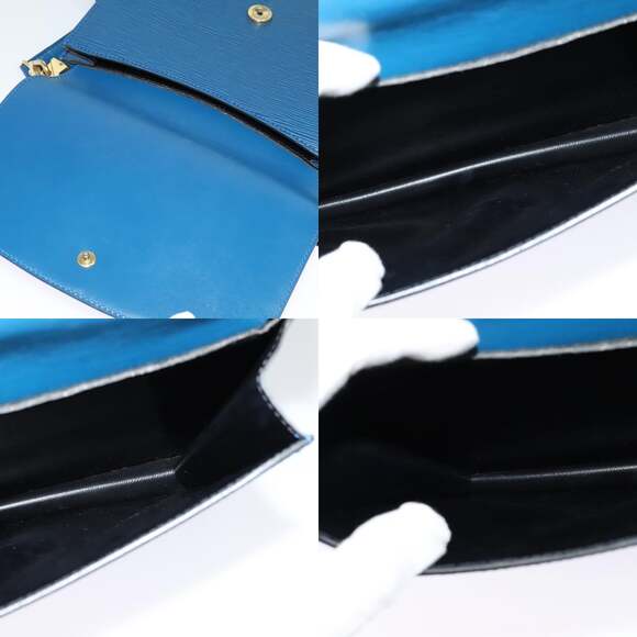 LOUIS VUITTON Epi Grenel Shoulder Bag Blue M52362 - Picture 13 of 13